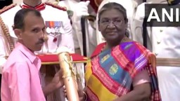 Sathyanarayana Beleri honoured with Padma Shri award